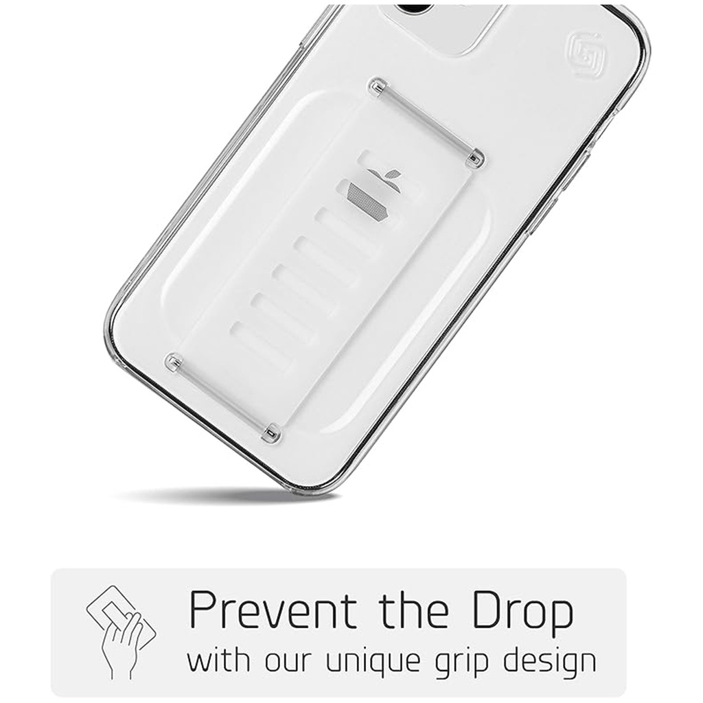 Grip2u Slim for iPhone 12/12 Pro (Clear)