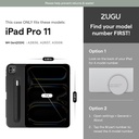 ZUGU Case for iPad Pro 11" 2024 (Black)