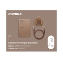 Momax Bundle Set ( 30Watts Charger 1-port type C + Mag Link Type C to Type C Cable 1M 60Watts + Q.Mag Power Bank 5000mAh Wireless Mag Safe Charge  )