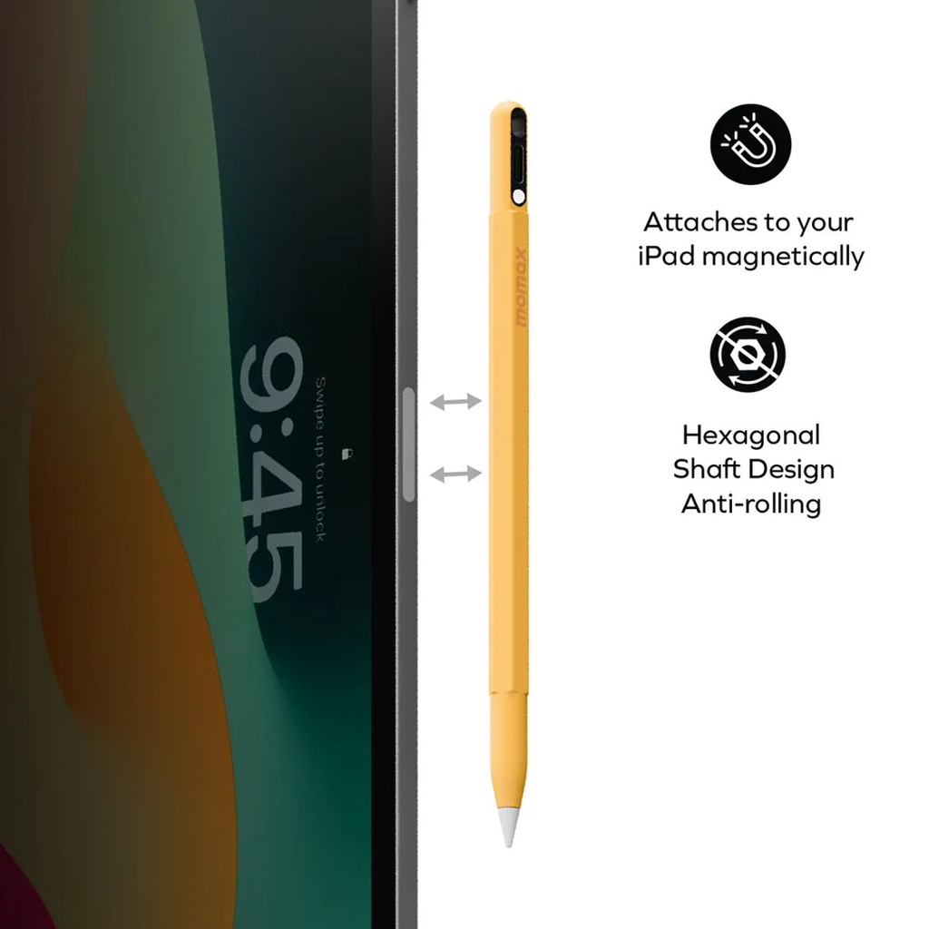 Momax Mag.Link Pop Magnetic active stylus pen (Blue)