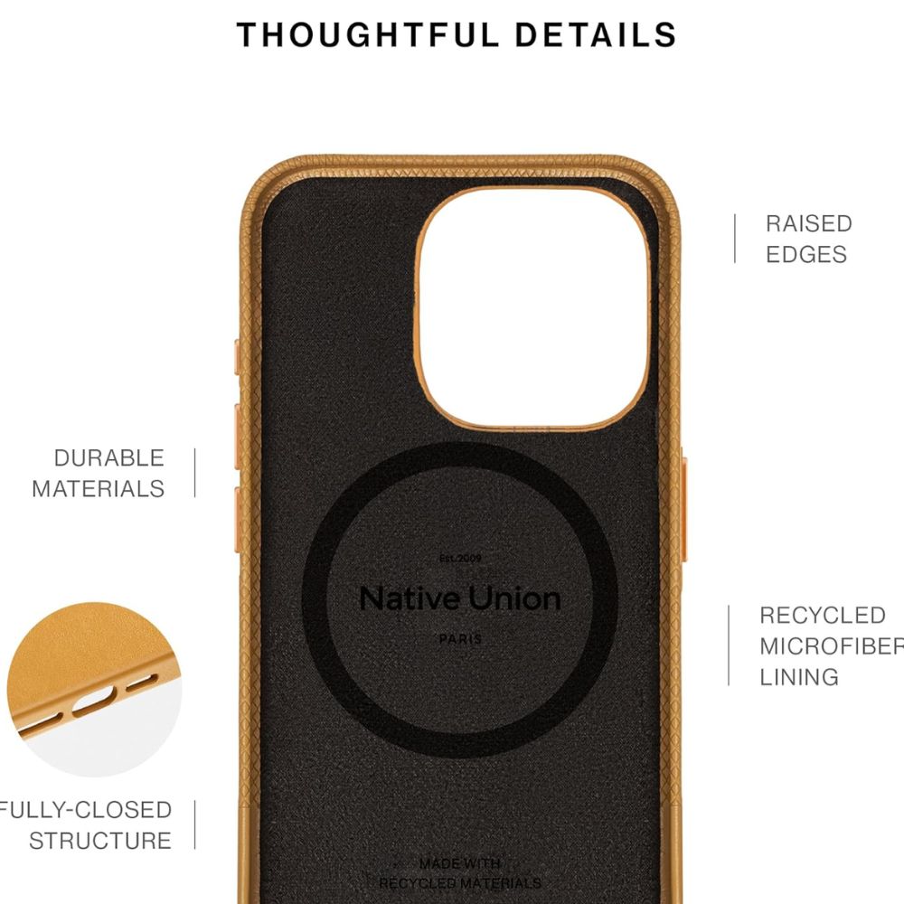 Native Union (RE) Classic Case for iPhone 16 Pro (Kraft)