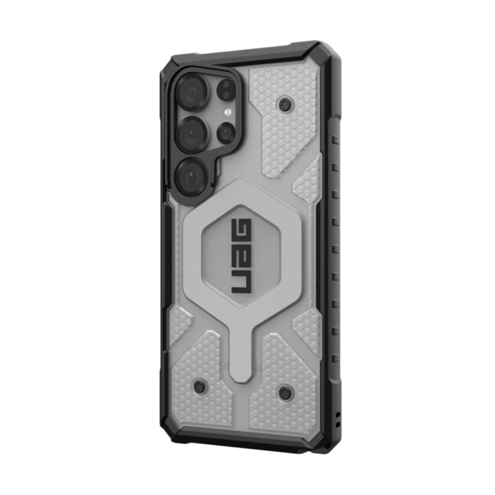 UAG Pathfinder Clear MagSafe Case for Samsung Galaxy S25 Ultra (Ice/Silver)