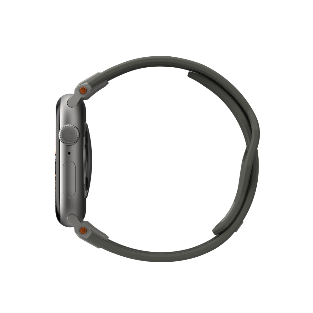 UAGMonarch Strap for Apple Watch 49/45/44/42 (Olive/Titanium)