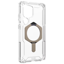 UAG Plasma XTE Magsafe Case for Samsung Galaxy S25 Ultra (Clear/Titanium)