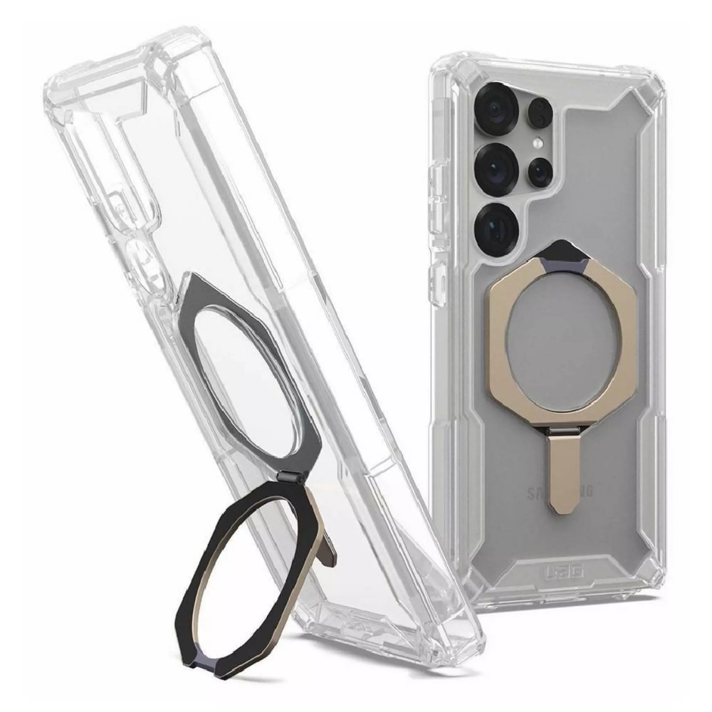 UAG Plasma XTE Magsafe Case for Samsung Galaxy S25 Ultra (Clear/Titanium)