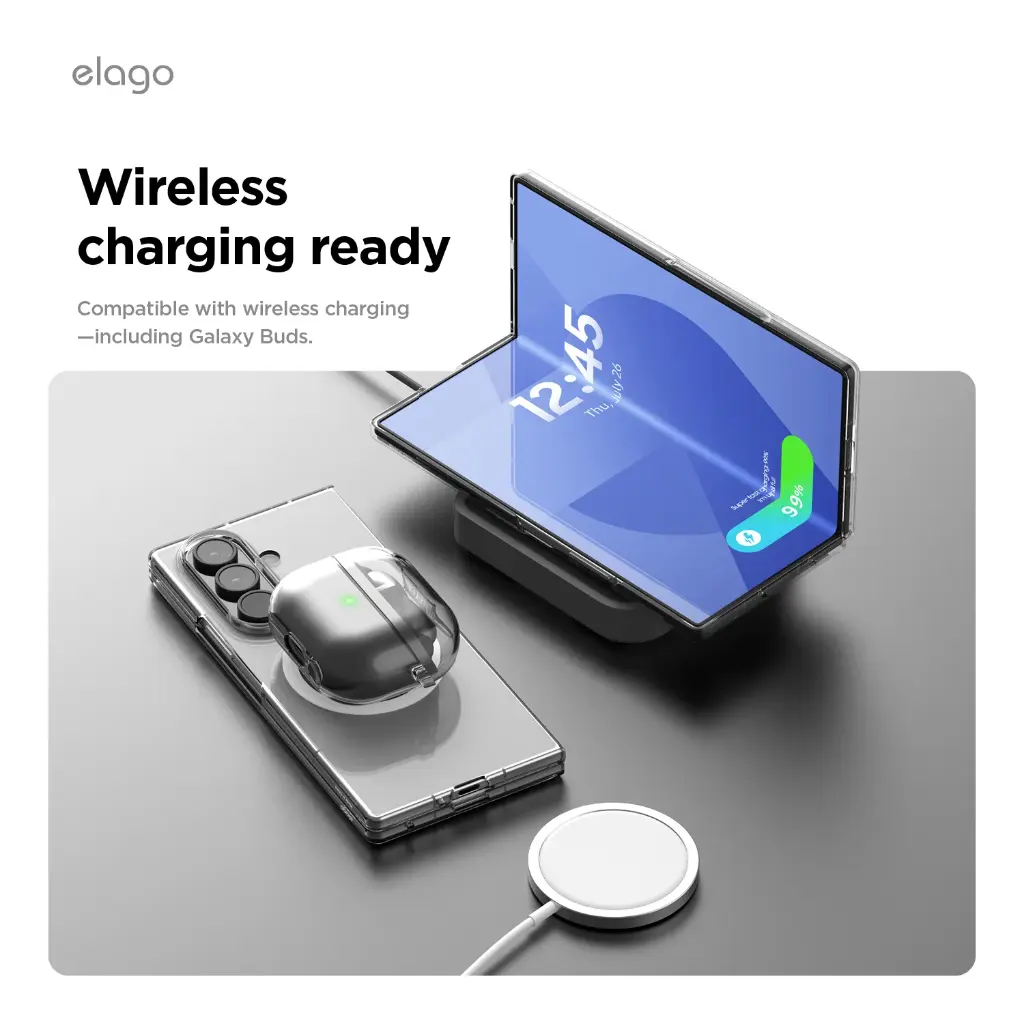 Elago Magnetic Case for Samsung Galaxy Z Fold 7 (Clear)