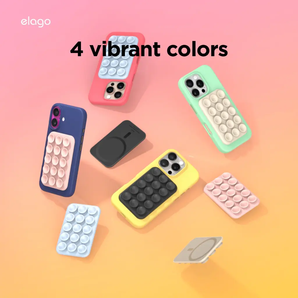 Elago Magnetic Suction Cup Phone Mount (Stone)