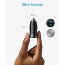 FOC-Anker 2 Ports Car Charger 30W