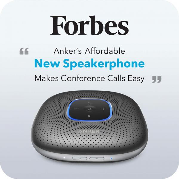 Anker PowerConf Bluetooth & USB Speakerphone (Black)