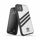 Adidas 3-Stripes Snap Case for iPhone 12 mini (Black/White)