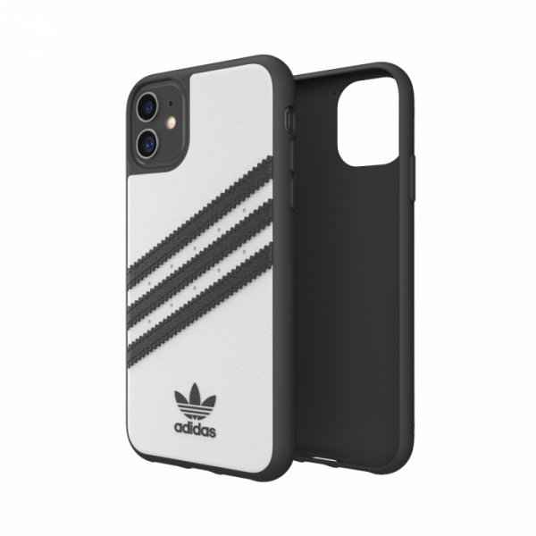 Adidas 3-Stripes Snap Case for iPhone 12 mini (Black/White)