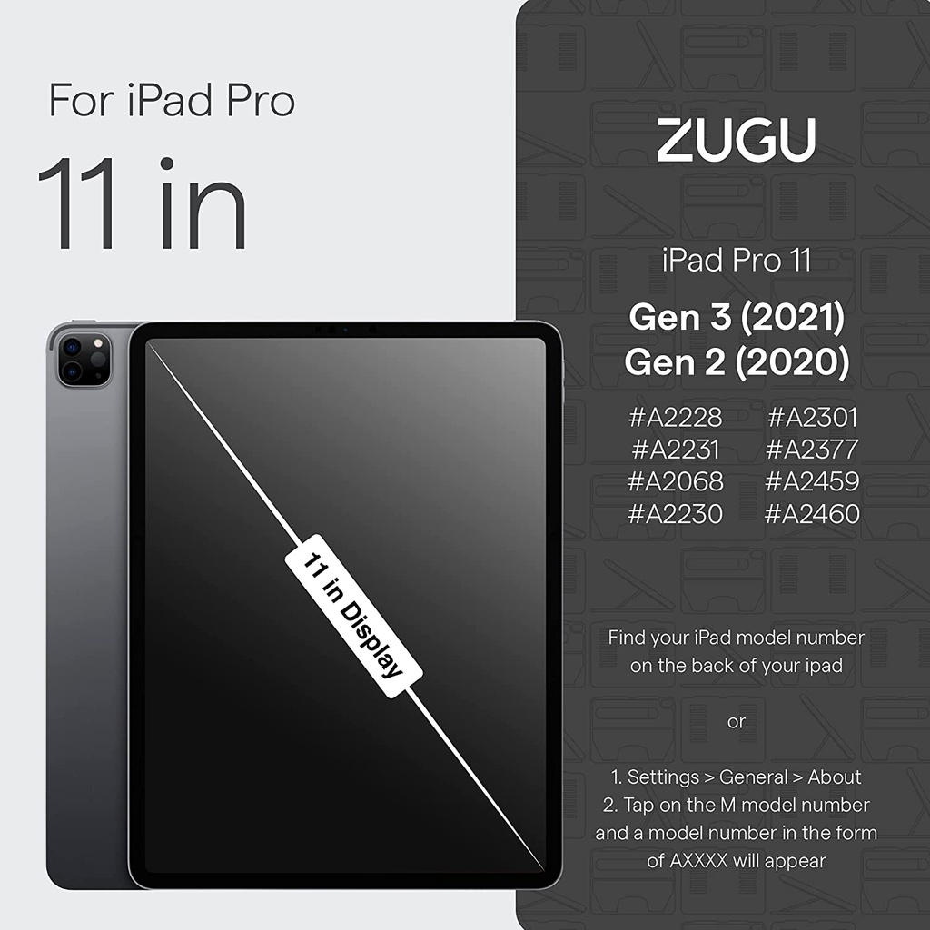 ZUGU Case for iPad Pro 11" (Blue)