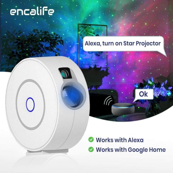 encalife Smart Galaxy Star Projector