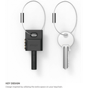 Elago Key Ring Splitter for Headphones & Earphones (Black)