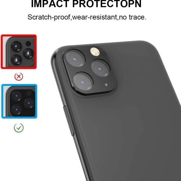 Grip2u Camera Lens Screen Protector for iPhone 12 mini (Black)