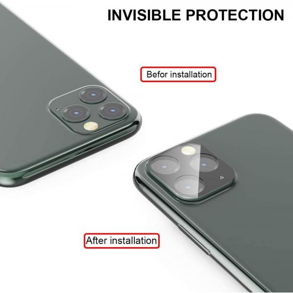 Grip2u Camera Lens Screen Protector for iPhone 11 Pro/11 Pro Max (Midnight Green)