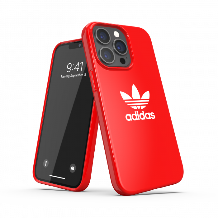 Adidas Trefoil Snap Case for iPhone 13 Pro (Scarlet)