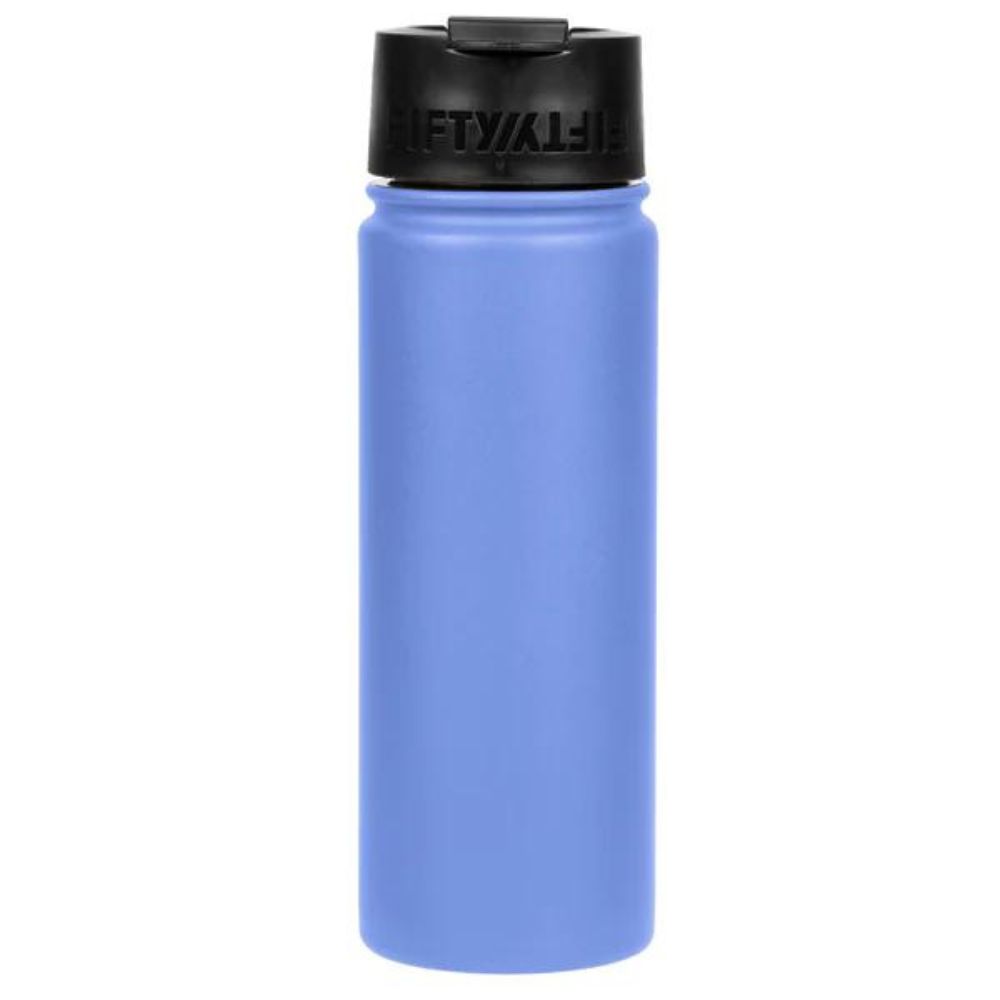 Fifty Fifty Vacuum Insulated Bottle Flip Lid 591ML (Periwinkle)