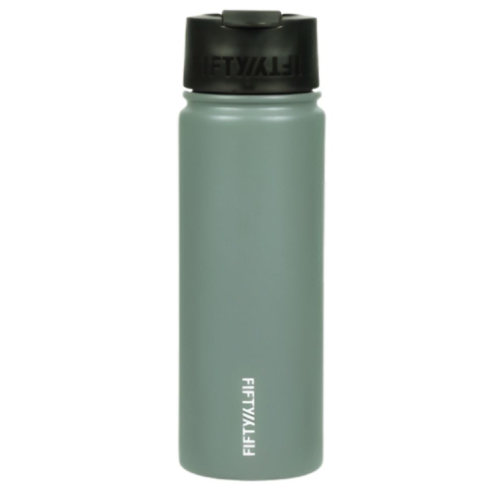 Fifty Fifty Vacuum Insulated Bottle Flip Lid 591ML (Sage)