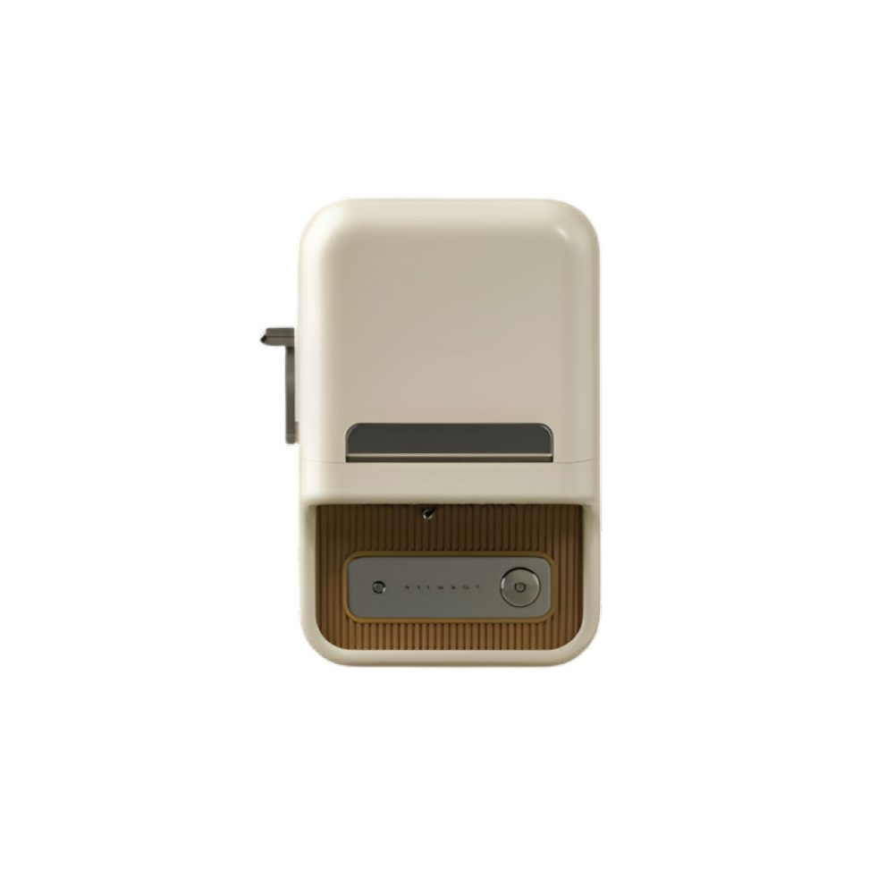 NIIMBOT B21 Portable Thermal Label Printer (Beige)