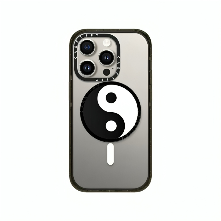 Casetify Magsafe Snappy Grip Stand (Yin Yang Print)