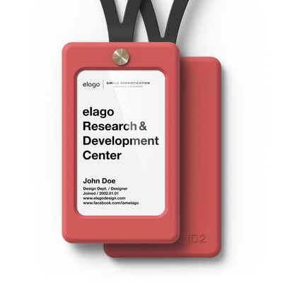 Elago iD2 ID Card Holder (Italian Rose)