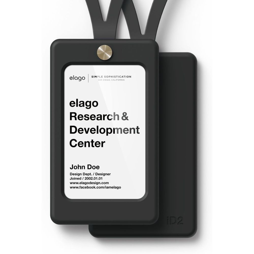 Elago iD2 ID Card Holder (Black)