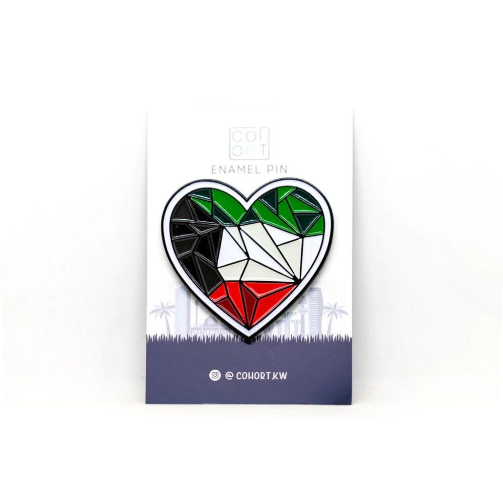 Cohort Kuwait Heart Pin