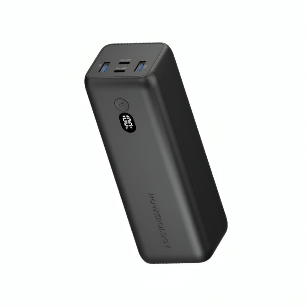 Powerology Onyx Power Bank 30000mAh Dual USB-C