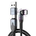 Statik PowerPivot Pro 100w Nylon Braided USB-C to C Cable 3M (Black)