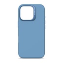 Decoded Silicone AntiMicrobial Case for iPhone 16 Pro (Light Blue)