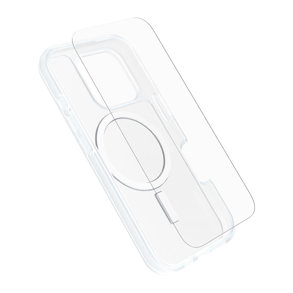 OtterBox React MagSafe Case + Glass Clear for iPhone 16 Pro 