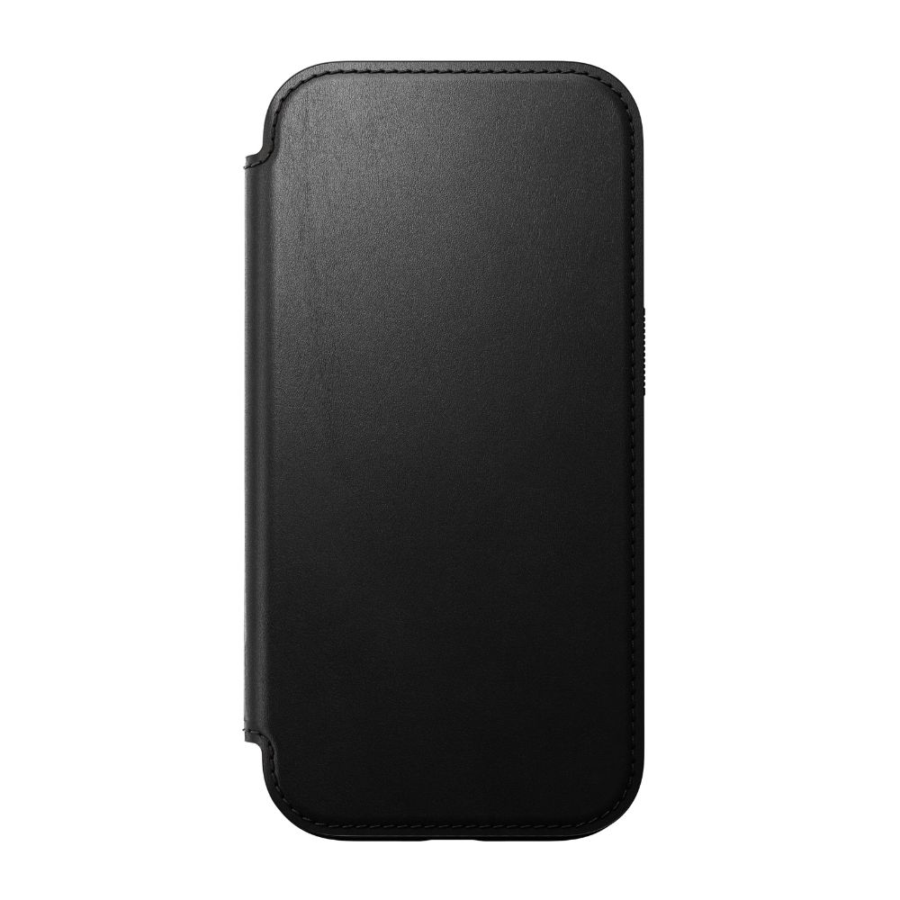 Nomad Modern Leather Folio iPhone 16 Pro (Black)