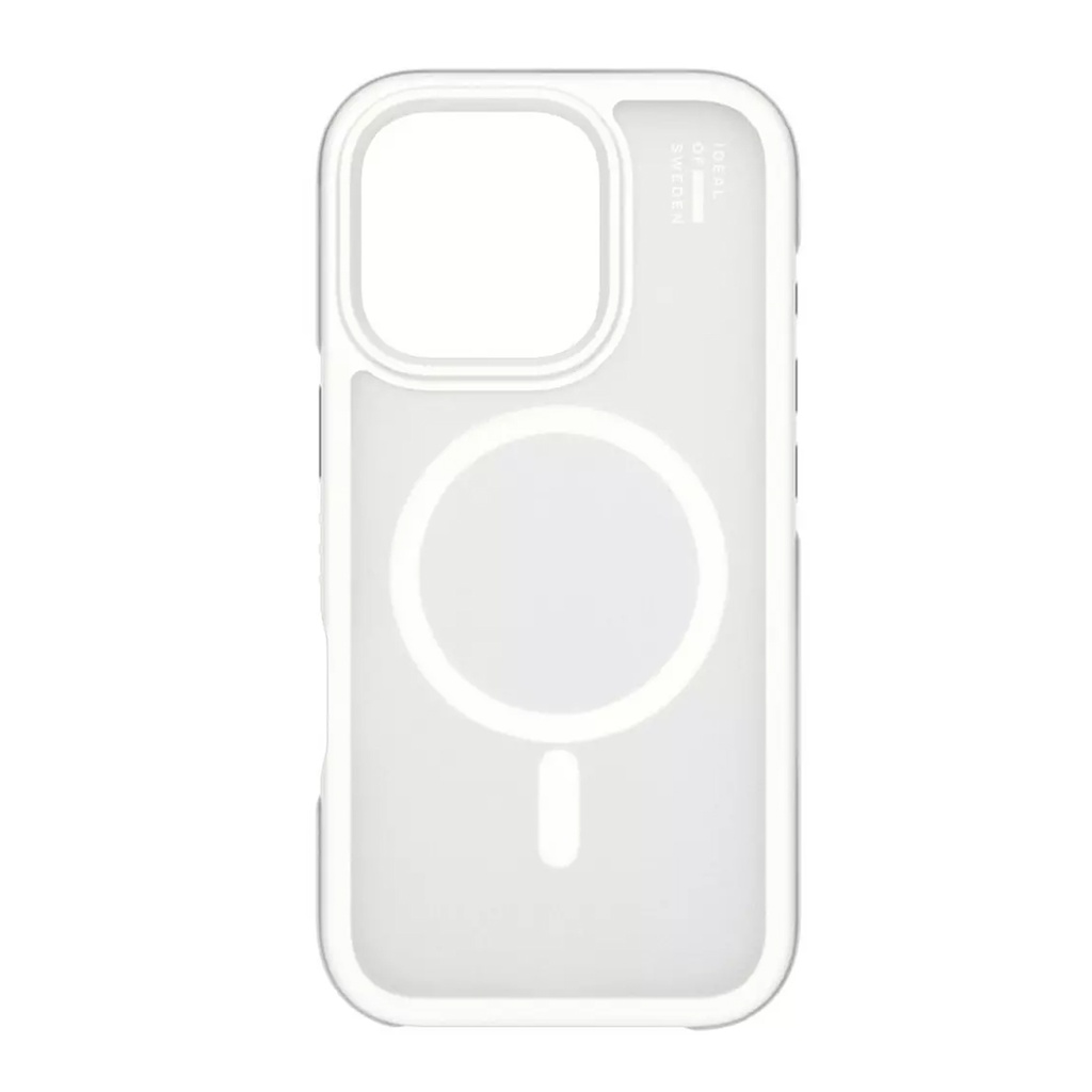 iDeal Of Sweden MagSafe Bumper Case for iPhone 16 Pro (Cloudy White) 