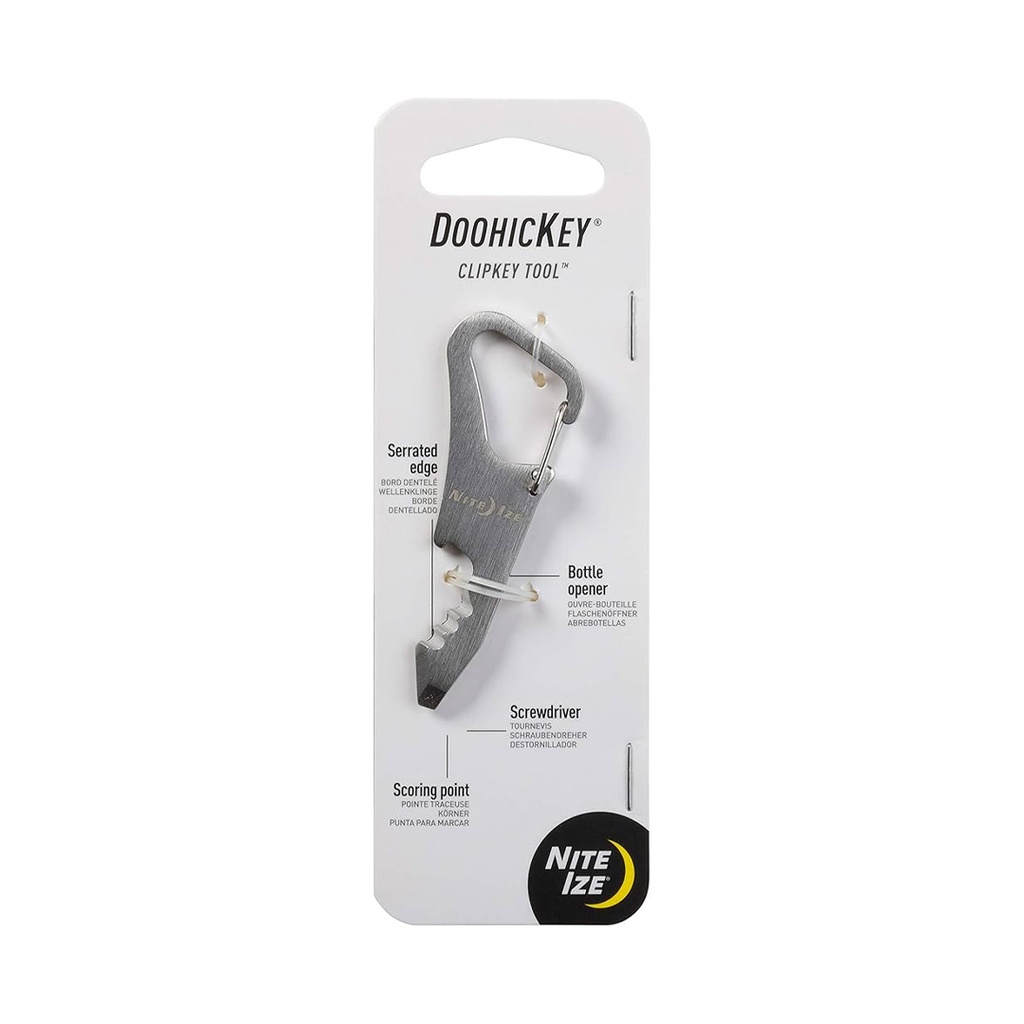 NiteIze DoohicKey ClipKey (Stainless)