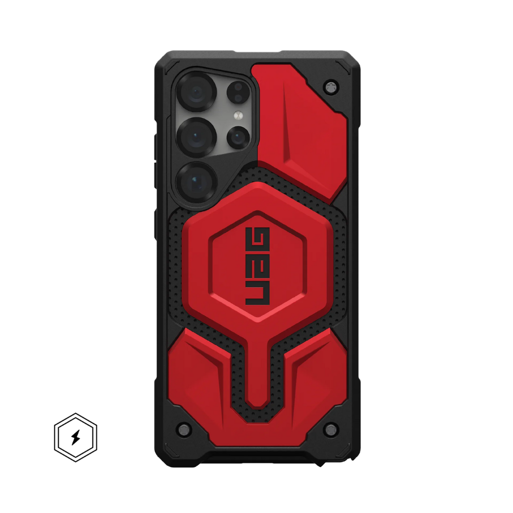 UAG Monarch Pro Case for Samsung Galaxy S25 Ultra (Crimson)