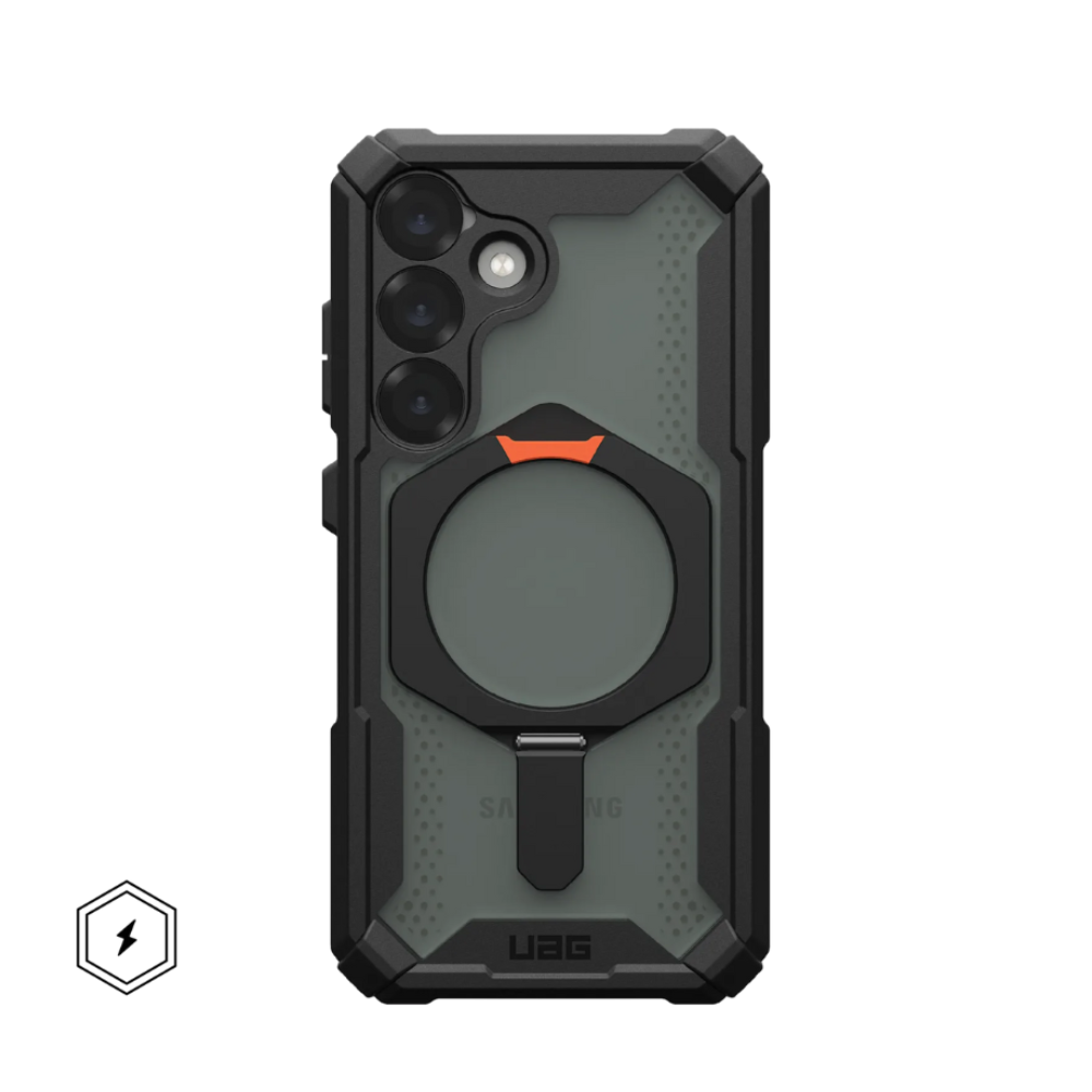 UAG Plasma XTE Magsafe Case for Samsung Galaxy S25 Ultra (Black/Orange)