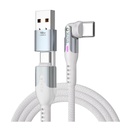 Statik PowerPivot Pro 100w Nylon Braided C-C Cable 1.8M (White)