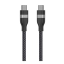 Anker USB-C to USB-C Cable 240W (Upcycled-Braided) (0.9m/3ft) (Black)