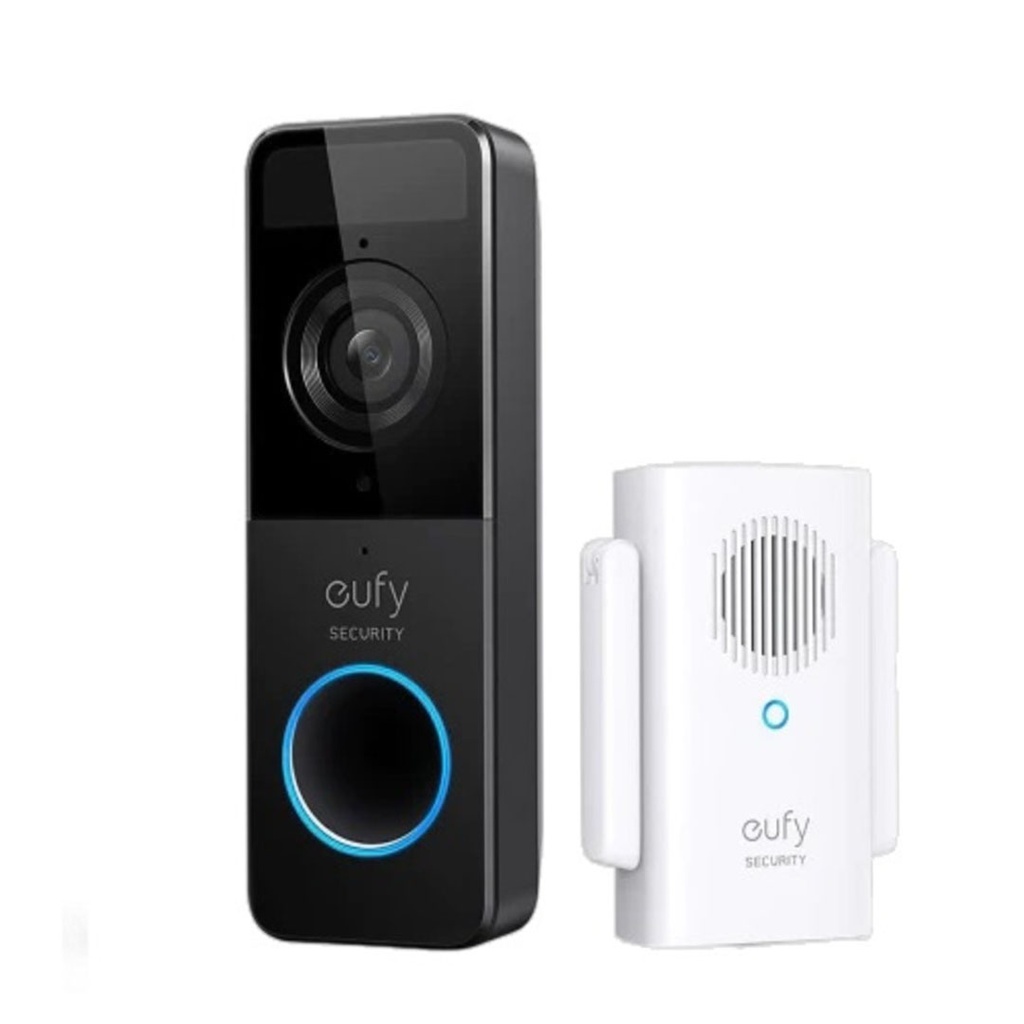 Eufy Video Doorbell 1080p (Battery-Powered) (Black)