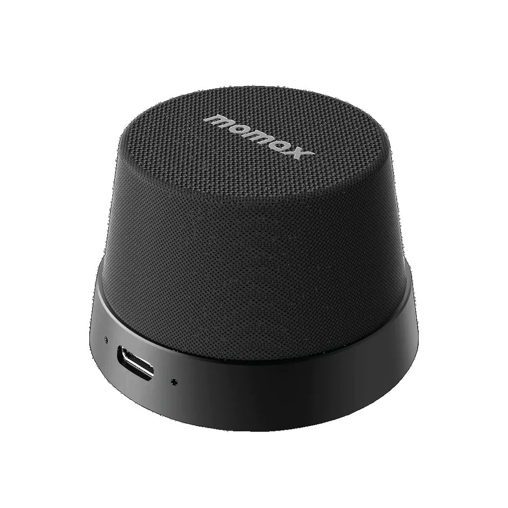 Momax 1-Vibe Go Magnetic Wireless speaker (Black)