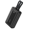 Anker Zolo Power Bank (20K, 30W, Built-In USB-C and Lightning Cable) (Black)