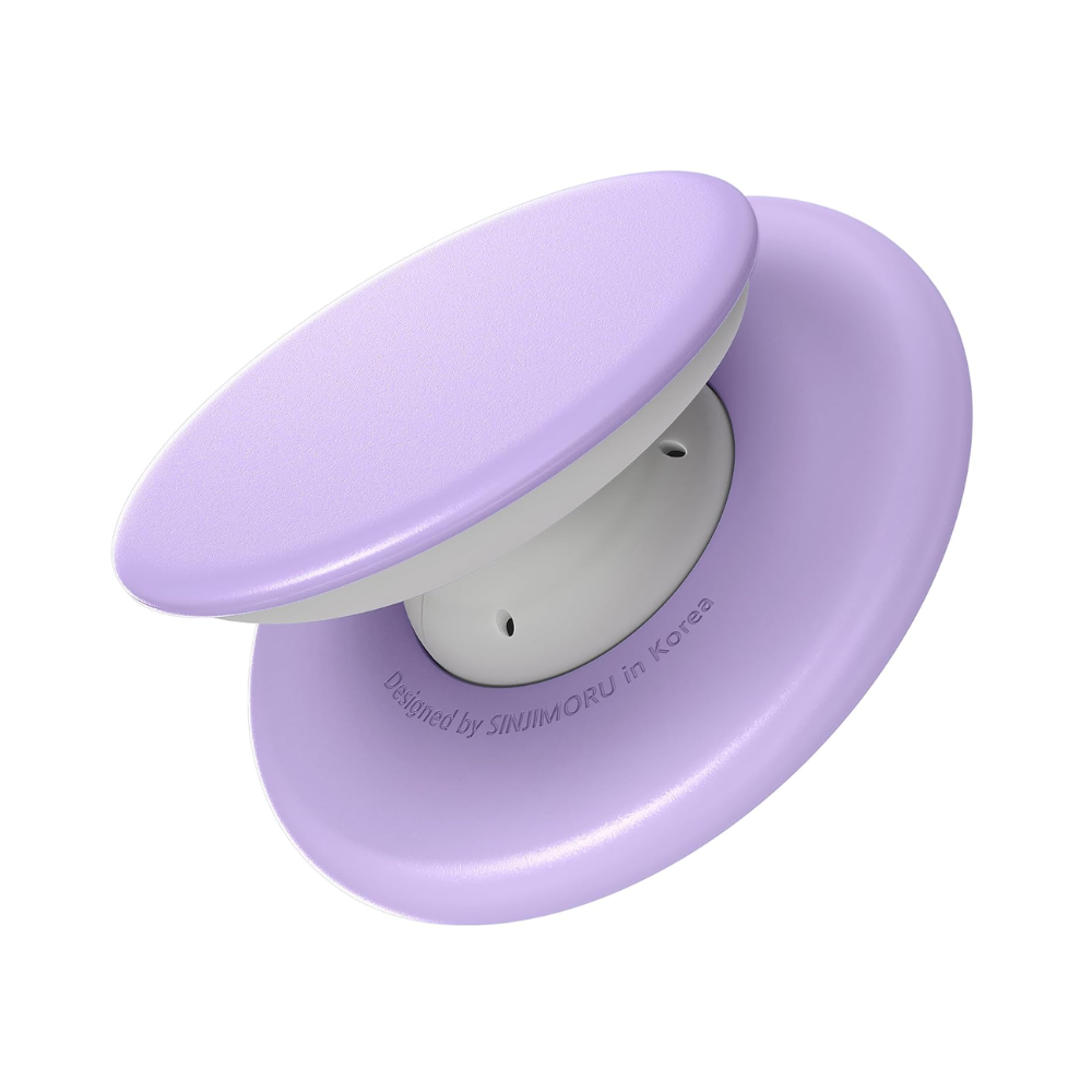 Sinjimoru M-Tap Tok Phone Grip Magnetic Silicone (Lavender)