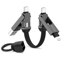 Statik HexCharge Cable 4in1 (Black)