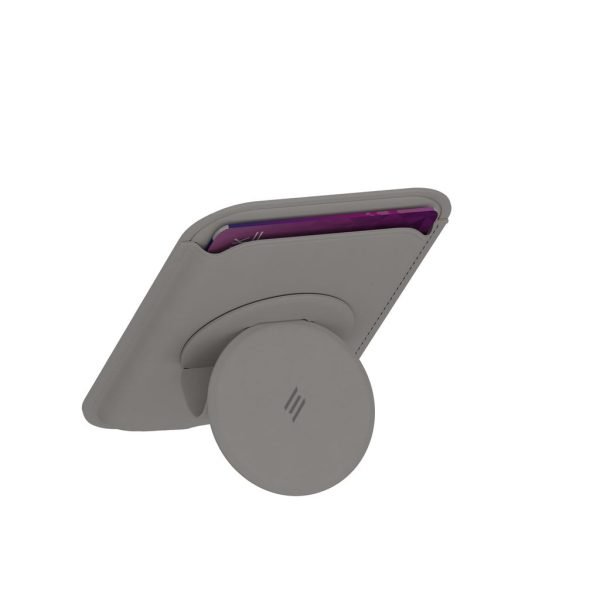 Smartix Premium Magnetic Card Holder (Grey)