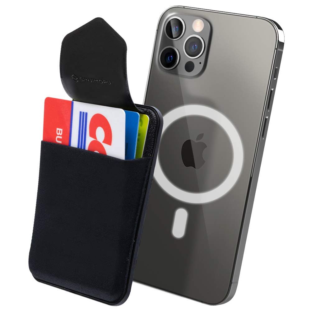 Sinjimoru M-Flap Magnetic Wallet (Black)