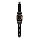 SkinArma Titon Watch Strap for Apple Watch 49/45/44mm  (Black)