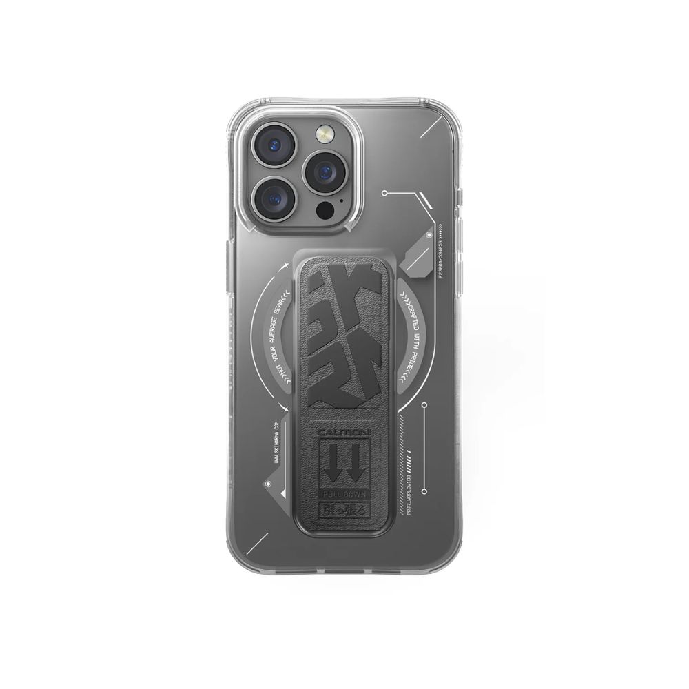 Skinarma Helio Magsafe Case With Grip For iPhone 16 Pro (Titanium)