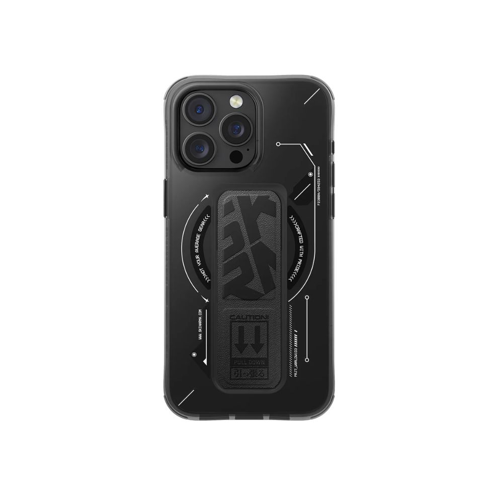 Skinarma Helio Magsafe Case With Grip For iPhone 16 Pro (Black)