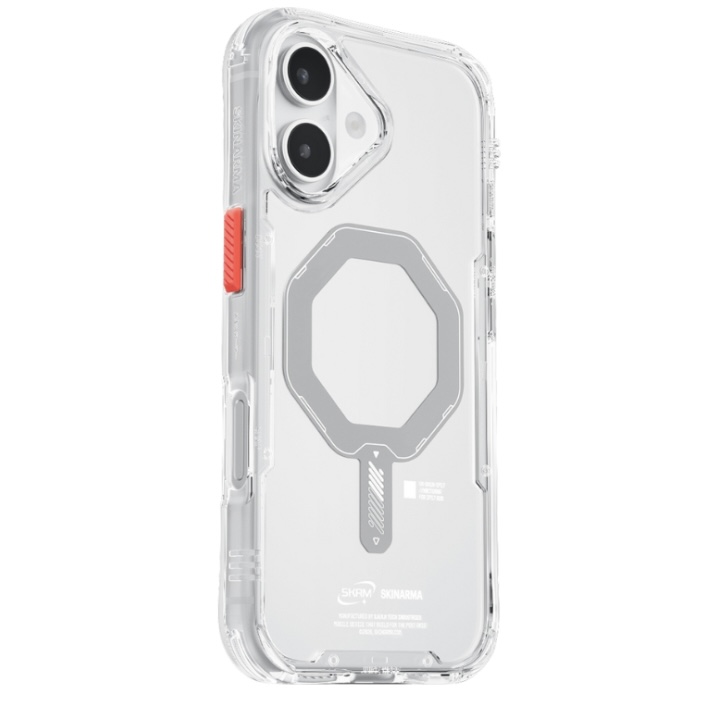 SkinArma Saido MagSafe Case for iPhone 17 (Clear)